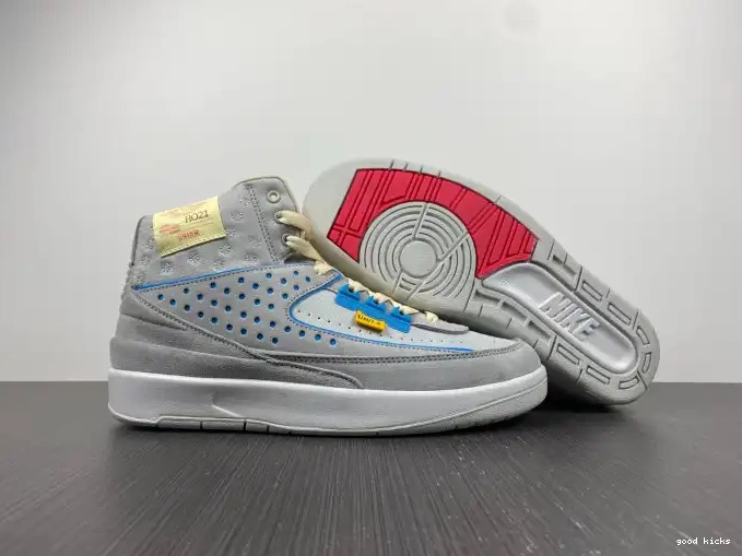 Rep Retro 2 Jordan Union DN3802-001 Fog Grey 0607